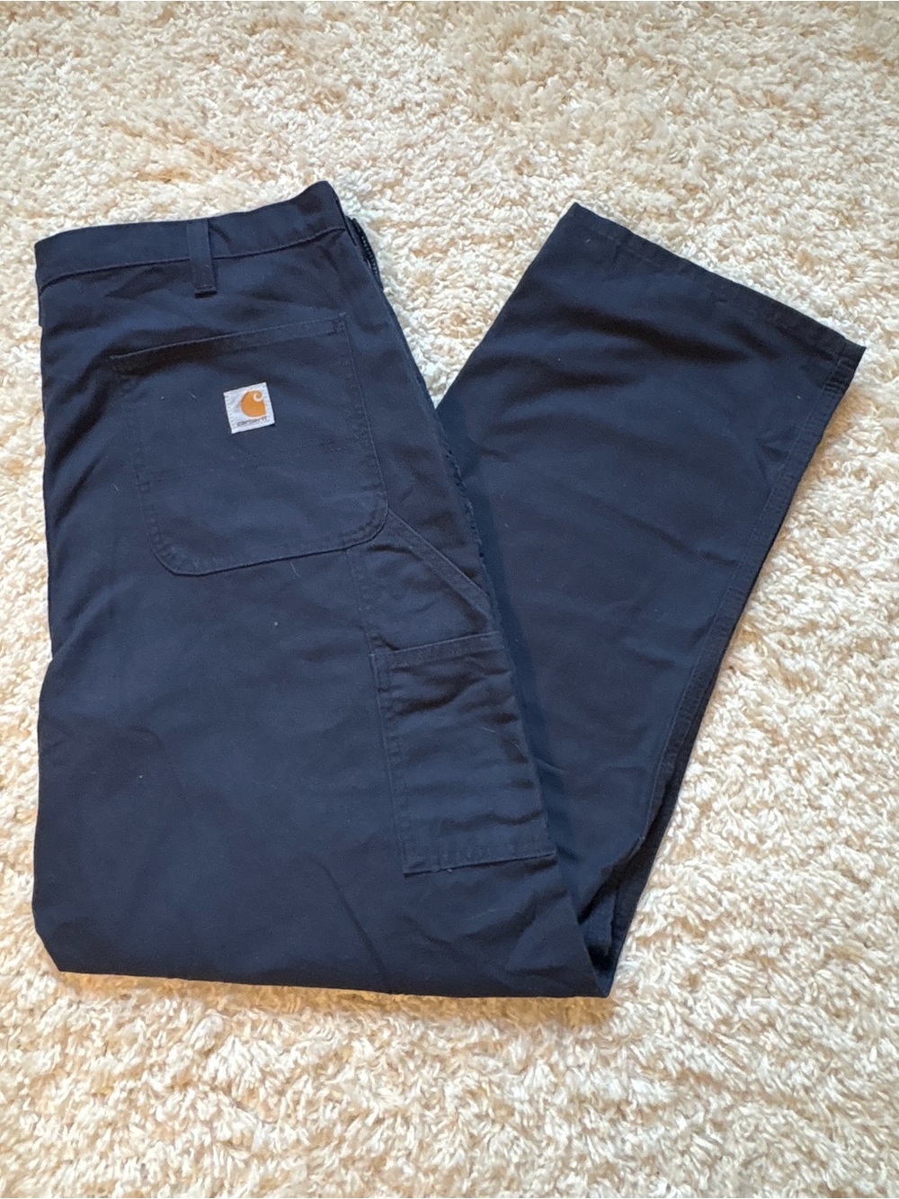Navy Carhartt Work Pants